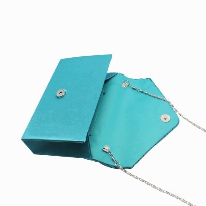 Pochette turquoise top pour mariage
