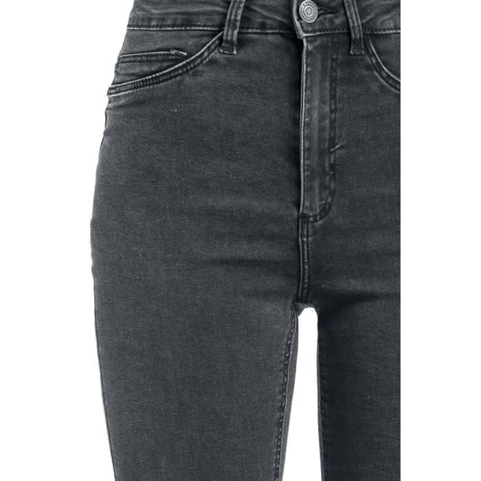 Jean femme gris foncé online