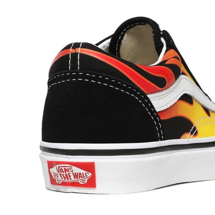 Vans flame basse hot sale