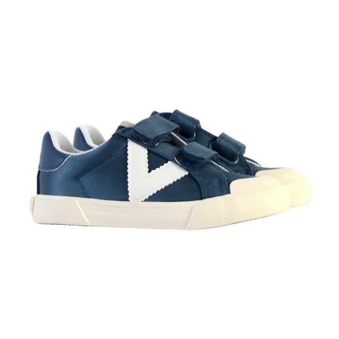Basket Basse Enfant VICTORIA Scratch Rose Synthetique Azul Cdiscount Chaussures