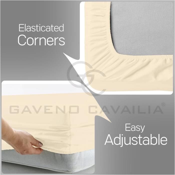 Drap Plat Rafitextil Lisa 300x300 Cm Blanc - 50% Coton 50% Polyester, 150 Fils, 120g/m² - Doux, Résistant Et Facile D'Entretien
