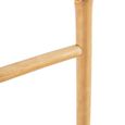 BEST - Haut de gamme Échelle à serviettes 5 échelons Design Moderne - Porte serviette échelle Bambou 150 cm 5998-3