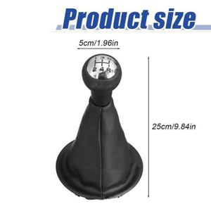 Pommeau De Levier De Vitesse Pour Peugeot Expert Mk2 2007-2016 - Cuir PU, ABS, Remplacement Direct - 6