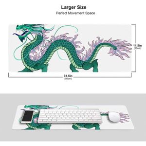 Tapis De Souris Dragon Fantasy 22x18 Cm - Design épique, Surface Lisse, Base Antidérapante - Pour Gamers Et Bureau