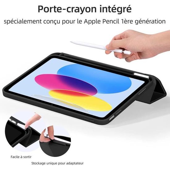 Étui Tablette-Compatible avec iPad 10ème Génération 10,9 Pouces 2022 Étui,  iPad 10 Coque, Légère&Mince Arrière Translucide en [370] - Cdiscount  Informatique