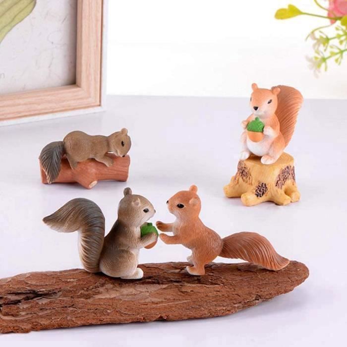 Lot De 4 Mini Maisons En Céramique – Déco Jardin, Terrarium, Village Miniature – Styles Variés