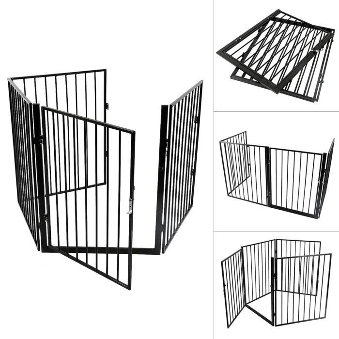 Barri re de s curit enfant animaux escalier porte chemin e H75cm