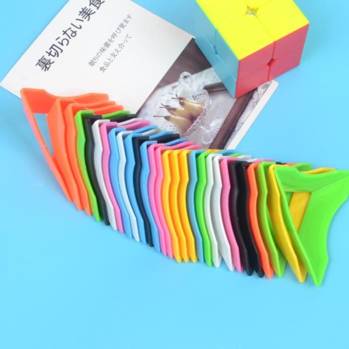 Lot De 4 Cubes Magiques Argentés – 1x3x3, 2x2, 3x3 Windmill, Mirror Cube – En ABS – Pour Améliorer Mémoire, Patience Et Dextérité – Dès 7 Ans