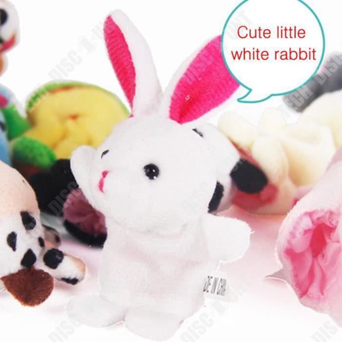 Marionnette à Main Cochon En Peluche - Jouet Éducatif Enfant - Pour Histoires Et Jeux Créatifs - Taille 25 Cm - 12