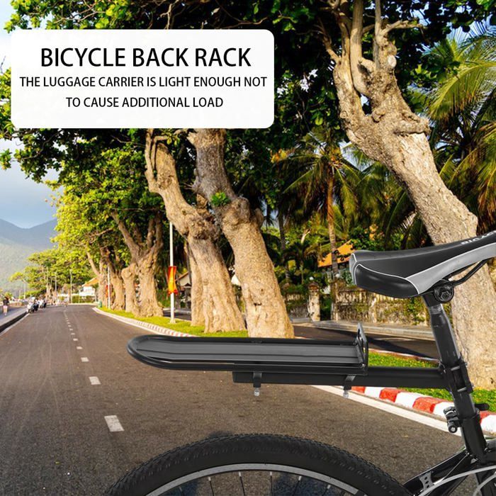Porte bagage vélo arrière - 1 pièce, alliage aluminium, 10kg - Convient Porte bagage vélo arrière - 1 pièce, alliage aluminium, 10kg - Convient