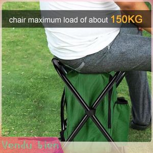 Kikerike Tabouret de sac à dos, chaise glacière robuste, charge maximale de 136,1 kg, tabouret portable et léger, siège refroidisseur pliable pour le camping, la chasse, la pêche – Améthyste pâle