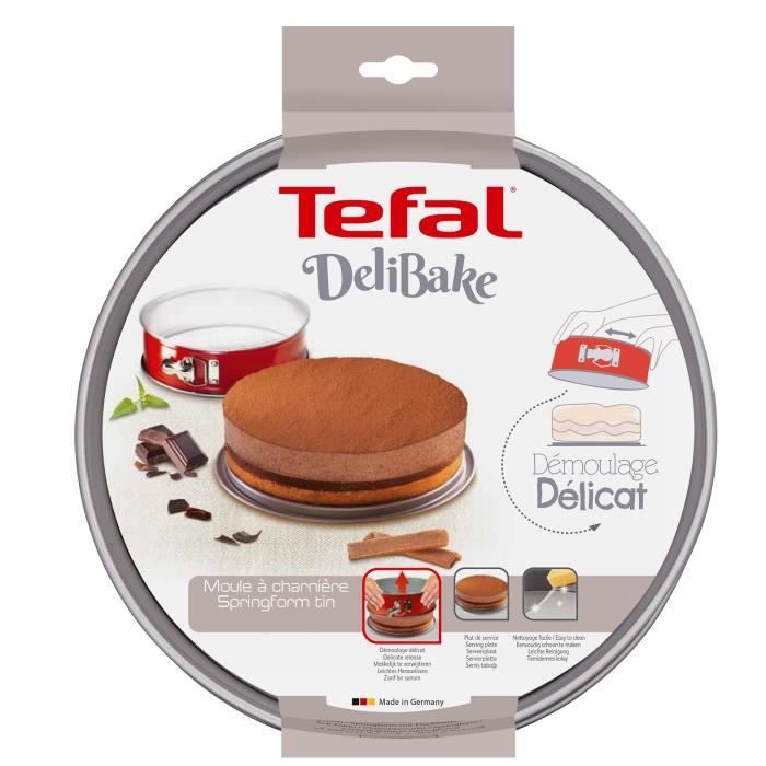 TEFAL Moule a charniere Delibake en acier - Ã˜ 25 cm