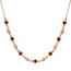 collier or perle rouge collier or perle rouge