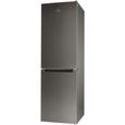 INDESIT LI8SN1EX - Réfrigérateur congélateur bas 328 L (230 + 98) - Froid statique - L 59,5 cm x H 188,9 cm - SILVER-0