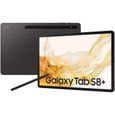 Tablette Tactile - SAMSUNG - Galaxy Tab S8+ - 12.4" - RAM 8Go - 128Go - Anthracite - Wifi - S Pen inclus-0