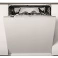 Lave-vaisselle tout intégrable WHIRLPOOL WIC3C34PE - 14 couverts - Induction - L60cm - 44dB - Blanc-0