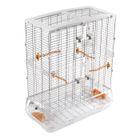 HAGEN Cage à oiseaux - Vision - L12 - Blanc - Petit - Oiseau exotique