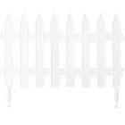 Clôture de jardin Classic Garden IPŁSU2 S449 3,5m blanc - PROSPERPLAST - plastique