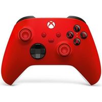 Manette Xbox One sans fil - Pulse Red / Rouge - Microsoft - Pour Xbox One - Couleur principale: Rouge