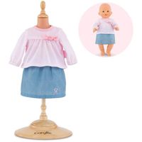 COROLLE - Top & Jupe pour poupon 36cm - Vêtement casual pour enfant dès 2 ans
