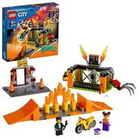 LEGO -  60293 City Stuntz L’Aire d’Entraînement des Cascadeurs, Rampes, Cage Araignées et Moto Rétrofriction, Jouet pour Enfants 5