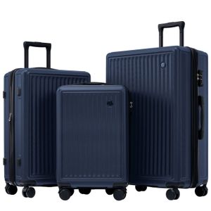 SET DE VALISES Ensemble de bagages 3 pièces-ML-XL-Poignée latéral
