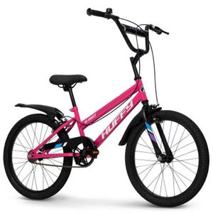 Vélo Enfant 20 Pouces 6 Vitesses – Rose, éclairage Intégré, Pour Ados De 12 à 16 Ans (taille 145-165 Cm)