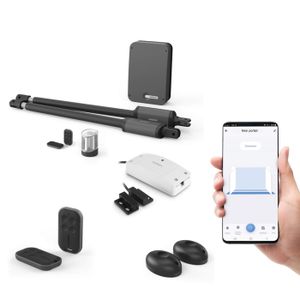 Kit Motorisation Portail Automatisme Ducati Home Automation GEO 1048B Mono Pour Portails Battants 1 Vantail Jusqu 25m Max 500kg 68166523
