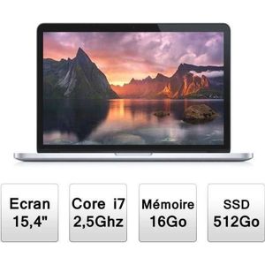 ORDINATEUR PORTABLE Apple MacBook Pro Rétina 15