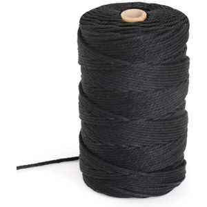 Ficelle en Nylon Polyvalent Corde d'arc Fil Cerf-volant Ligne Cordonnier Noir Ficelle en Nylon Polyvalent Corde d'arc Fil Cerf-volant Ligne Cordonnier Noir
