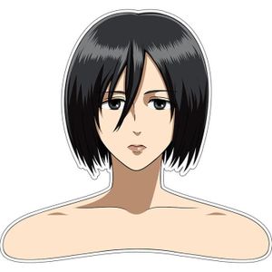 CINTRE Mikasa.Ackerman-2 - Cintre pour figurines Titan Er
