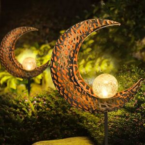 LAMPE DE JARDIN  2 Paquets De Lampes Solaires De Jardin Pour L'Exté