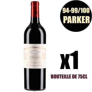 VIN ROUGE X1 Château Cheval Blanc 2014 75 cl AOC Saint-Emili