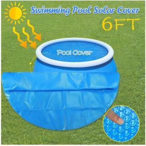 International Pool Protection Bâche Solaire pour piscines de 3 x 3 m de 6 x 10 m sans Renfort 3 x 3,5 700 microns GeoBubble 