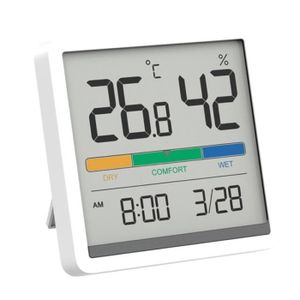 Acheter Xiaomi Miaomiaoce MMC e-ink écran LCD grand affichage numérique thermomètre  hygromètre température humidité capteur pour maison intelligente