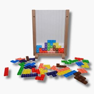 PUZZLE Puzzle Tetris 3D en bois - CREATIVPAD - Pour Enfan