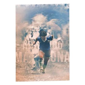 Poster Zidane Pele Maradona Legend Football Wall Art - A4 (21x29,7cm) -  Cdiscount