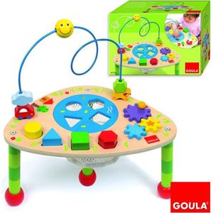 TABLE JOUET D'ACTIVITÉ Table d'éveil et d'activité Goula - Modèle 55231 - Multicolore - Mixte - A partir de 1 an