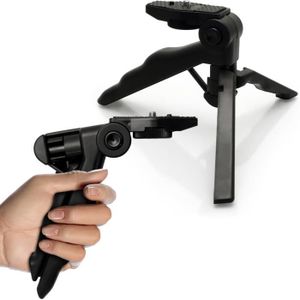 Igadgitz PT310 Mini Léger Dessus De Table Stand Trépied et Grip stabilisateur avec 