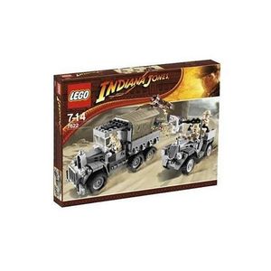 ASSEMBLAGE CONSTRUCTION LEGO 7622 Indiana Jones La chasse au trésor volé