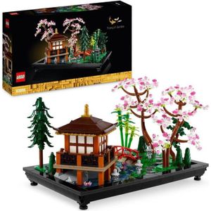ASSEMBLAGE CONSTRUCTION LEGO® Icons 10315 Le Jardin Paisible, Kit de Jardi