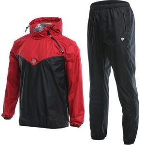 Survêtement Sauna CHUMIAN Homme - Veste Et Pantalon De Sudation, Coupe-Vent, Pour Sport Et Perte De Poids