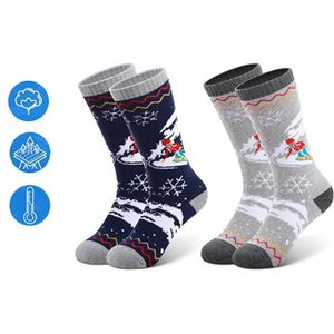 Chaussettes de ski pour enfants X-Socks Ski Jr 4.0 xsss00w19j-g047