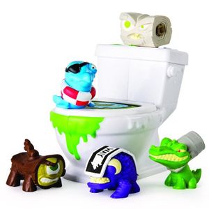 FIGURINE - PERSONNAGE Pack de 5 figurines Flushies Flush Force - Spin Master