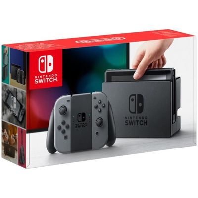 Console Nintendo Switch • Gris - Cdiscount Jeux vidéo