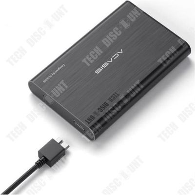 Disque dur externe Intenso Memory Case - Disque dur - 1 To - externe  (portable) - 2.5" - USB 3.0 - 5400 tours/min - mémoire tampon : 8 Mo -  noir