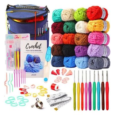 Lot De 4 Crochets Ergonomiques En Métal Avec Poignée En