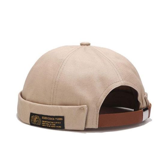 Bonnet Docker CLAPE Brimless Hat Neuf Urban Style Bord Roulé Rétro Travailleur Marin Casquette Docker