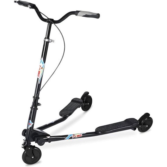 Trottinette Swing 3 Roues AOODIL - Trottinette Pliable Hauteur Réglable Pour Enfants Et Adultes
