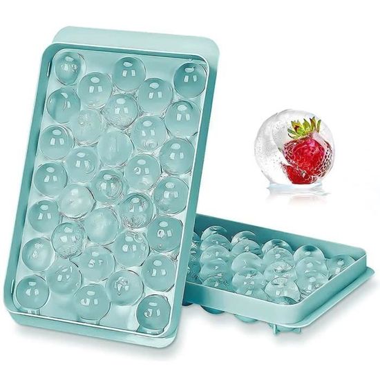 Bac à Glaçons Silicone Pour Bouteilles - Forme Bâtonnet, Avec Couvercle, Sans BPA, Réutilisable, Lavable Au Lave-vaisselle